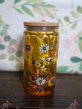 Load image into Gallery viewer, Bees Honey Drip Snow Globe Tumbler