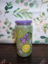 Load image into Gallery viewer, Lemons & Lavender Acrylic Tumbler
