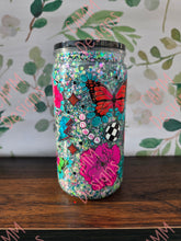 Load image into Gallery viewer, Howdy Butterflies Snow Globe Tumbler