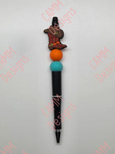 Load image into Gallery viewer, Beaded Pen Boots Black
