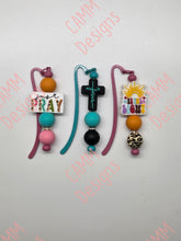 Load image into Gallery viewer, Beaded Bookmark Be the Light
