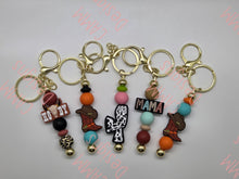 Load image into Gallery viewer, Beaded Keychain Boots
