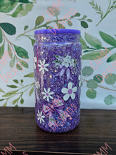 Load image into Gallery viewer, Lilac Bows Snow Globe Tumbler

