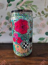 Load image into Gallery viewer, Howdy Butterflies Snow Globe Tumbler
